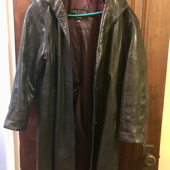 Angelina David Kadosh women’s black leather jacket - Picture 4 of 4